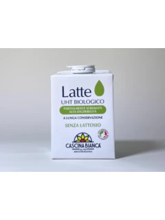 LATTE UHT PARZIALMENTE SCREMATO A RIDOTTO CONT. LATTOSIO LUNGA CONSERVAZIONE 500ML CASCINA BIANCA