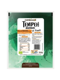 TEMPEH MARINATO DI PISELLI