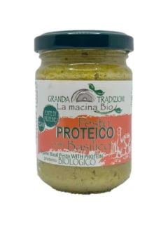 PESTO PROTEICO CON BASILICO