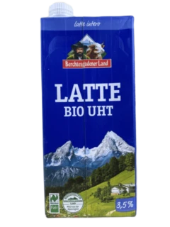 Latte intero delle Alpi UHT Berchtesgadener Landpng
