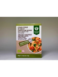 COUS COUS DI CECI E LENTICCHIE ROSSE 2X125GR