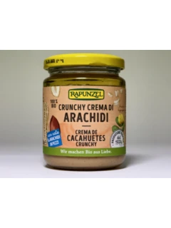 CREMA DI ARACHIDI CRUNCHY CON SALE E PEZZETTI DI ARACHIDE